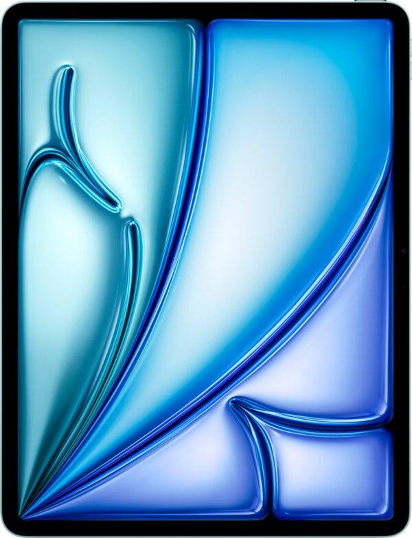 Apple - 13-inch iPad Air M2 chip Wi-Fi 128GB - Blue & Protection Plan