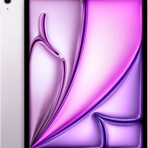 Apple - 13-inch iPad Air M2 chip  Wi-Fi 256GB - Purple & Protection Plan