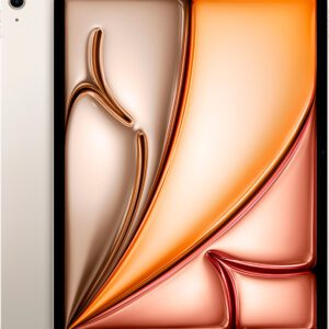 Apple - 13-inch iPad Air M2 chip  Wi-Fi 256GB - Starlight & Protection Plan