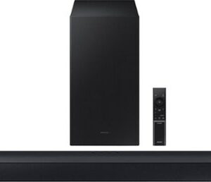 Samsung - HW-C450 2.1 Channel B-Series Soundbar with Wireless Subwoofer, DTS Virtual: X - Titan Black