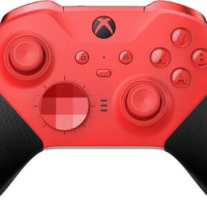 Microsoft - Elite Series 2 Core Wireless Controller for Xbox Series X, Xbox Series S, Xbox One, and Windows PCs - Red