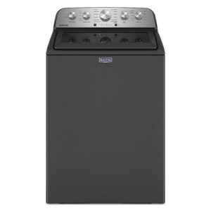 Maytag - 4.7 Cu. Ft. High Efficiency Top Load Washer with Extra Power Button - Volcano Black