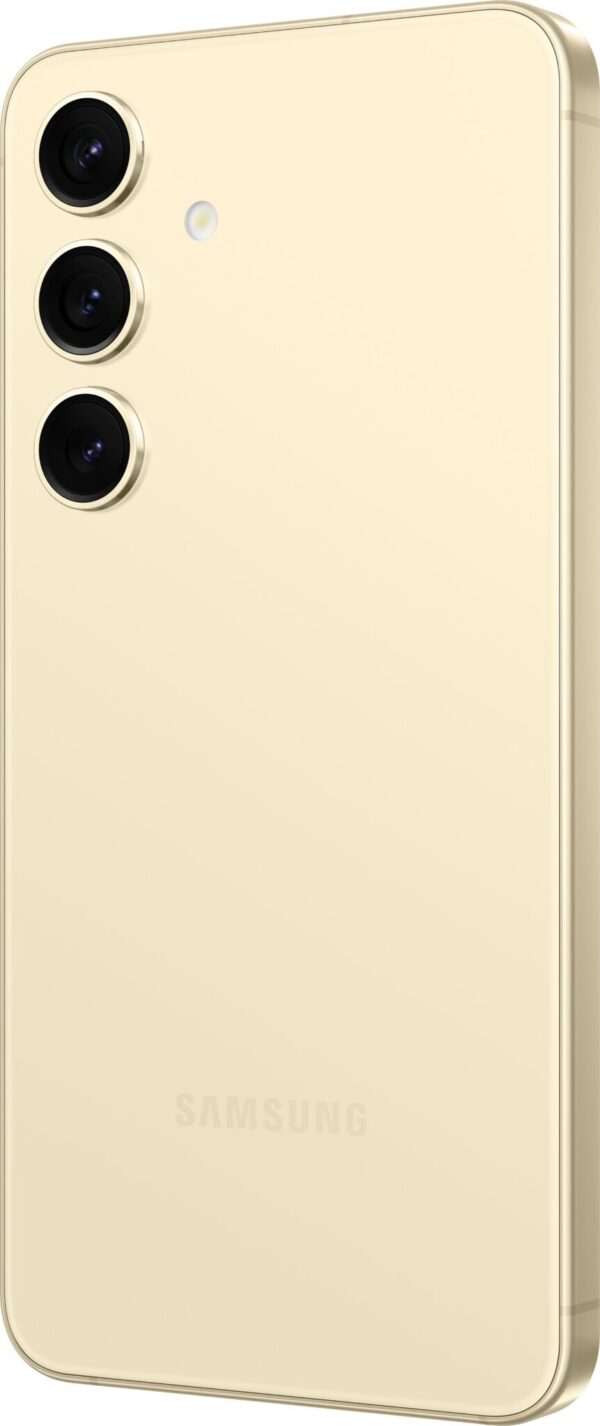 Samsung - Galaxy S24 128GB (Unlocked) - Amber Yellow & 2 Year Protection Plan
