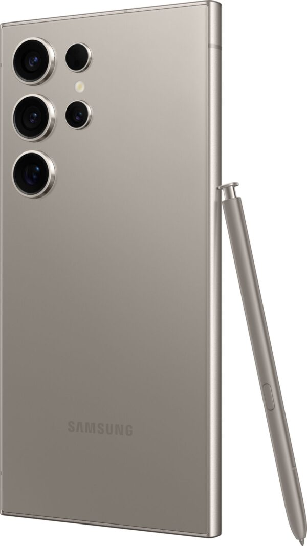Samsung - Galaxy S24 Ultra 256GB (Unlocked) - Titanium Gray & 2 Year Protection Plan