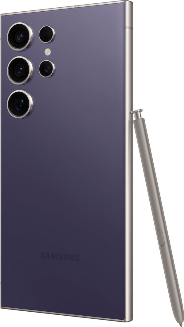 Samsung - Galaxy S24 Ultra 256GB (Unlocked) - Titanium Violet & 2 Year Protection Plan