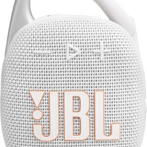 JBL - Clip 5 Portable Bluetooth Speaker - White