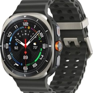 Samsung - Galaxy Watch Ultra Titanium Smartwatch 47mm LTE - Titanium Silver