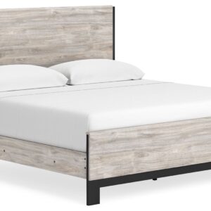 Vessalli - Gray - King Panel Bed