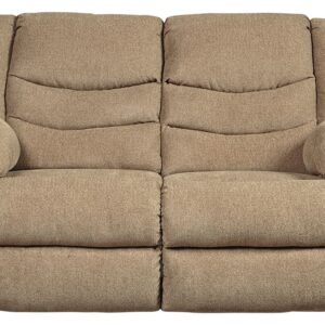 Tulen - Mocha - Reclining Loveseat