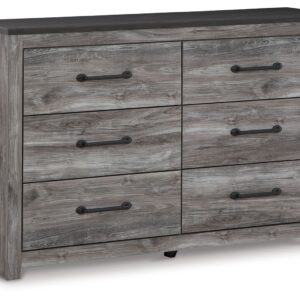 Bronyan - Dark Gray - Six Drawer Dresser