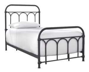 Nashburg - Black - Twin Metal HDBD/Ftbd/Rails