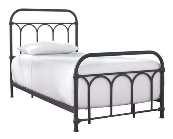 Nashburg - Black - Twin Metal HDBD/Ftbd/Rails
