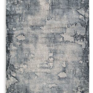 Langrich - Blue / Gray / Cream - Large Rug