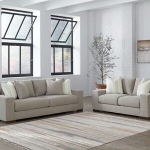 Maggie - Flax - 2 Pc. - Sofa, Loveseat