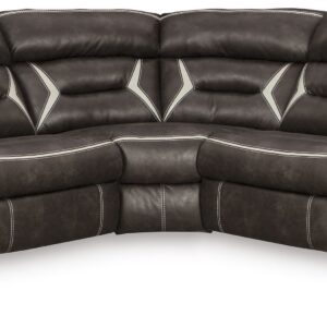 Kincord - Midnight - 5-Piece Power Reclining Sectional