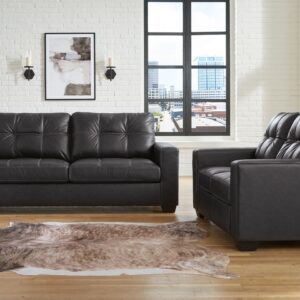 Barlin Mills - Carbon - 2 Pc. - Sofa, Loveseat