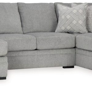 Casselbury - Cement - 2-Piece Sectional With Raf Corner Chaise