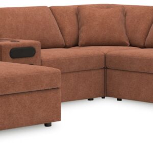 Modmax - Spice - 6-Piece Sectional With Laf Corner Chaise And Audio System Console