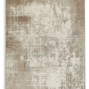Grifflain - Tan / Brown / Gray - Medium Rug