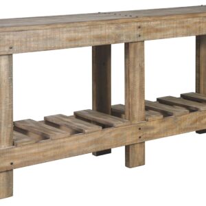 Susandeer - Brown - Console Sofa Table