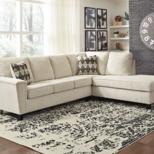 Abinger - Natural - Right Arm Facing Chaise with Sleeper Sectional