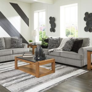 Deakin - Ash - 2 Pc. - Sofa, Loveseat