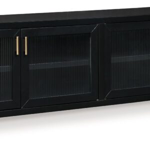 Winbardi - Black - Extra Large TV Stand