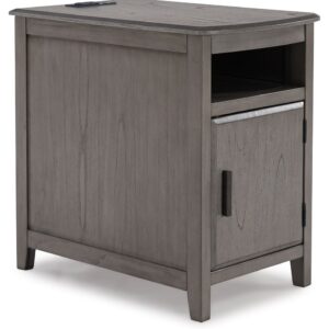Devonsted - Gray - Chair Side End Table