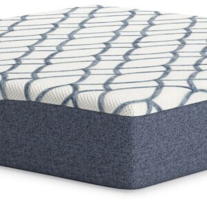 14 Inch Chime Elite 2.0 - White / Blue - King Mattress