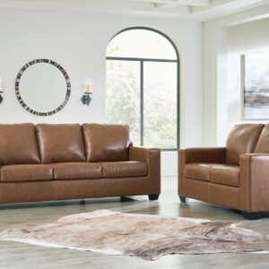 Bolsena - Caramel - 2 Pc. - Sofa, Loveseat
