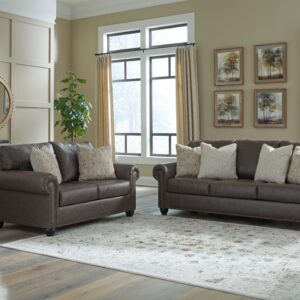 Roxmere - Umber - 2 Pc. - Sofa, Loveseat