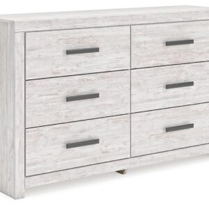 Cayboni - Whitewash - Six Drawer Dresser
