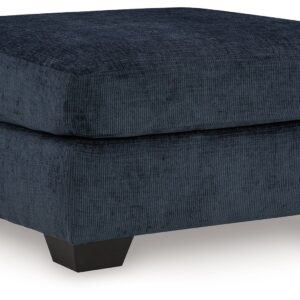 Aviemore - Ink - Oversized Accent Ottoman