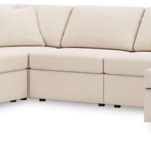 Modmax - Oyster - 6-Piece Sectional With Raf Corner Chaise