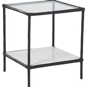 Ryandale - Antique Black - Accent Table