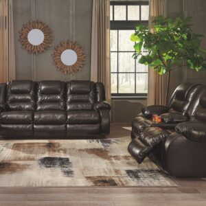 Vacherie - Chocolate - 2 Pc. - Reclining Sofa, Loveseat