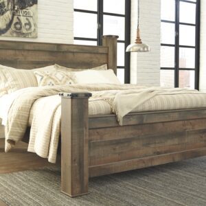 Trinell - Brown - King Poster Bed