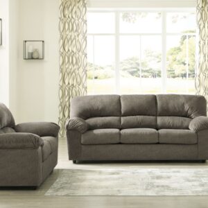 Norlou - Flannel - 2 Pc. - Sofa, Loveseat
