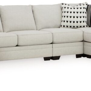 Huntsworth - Dove Gray - 5-Piece Sectional With Laf Corner Chaise