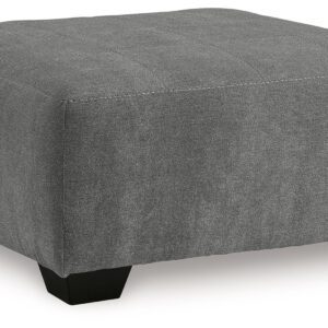 Birkdale Court - Gray - Oversized Accent Ottoman