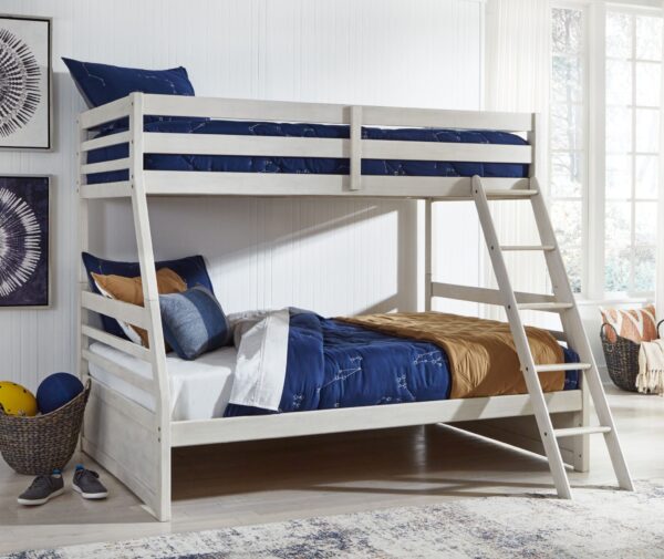 Robbinsdale - Antique White - Twin Over Full Bunk Bed
