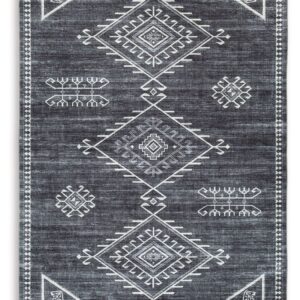 Arloman - Black / Cream / Gray - Medium Rug