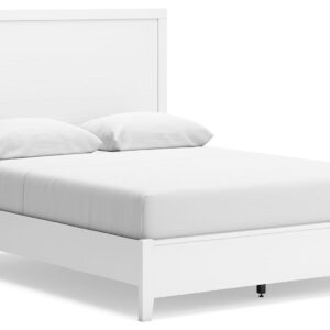Binterglen - White - Queen Panel Bed