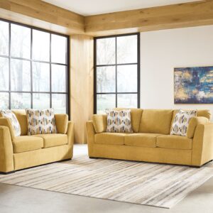 Keerwick - Sunflower - 2 Pc. - Sofa, Loveseat