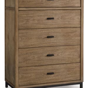 Tomtyn - Light Brown - Five Drawer Chest