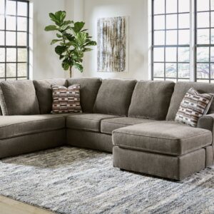 O'Phannon - Putty - Left Arm Facing Corner Chaise 2 Pc Sectional