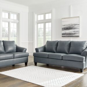 Genoa - Steel - 2 Pc. - Sofa, Loveseat