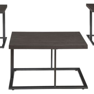 Airdon - Bronze Finish - Occasional Table Set (Set of 3)