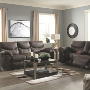 Boxberg - Teak - 2 Pc. - Reclining Sofa, Loveseat