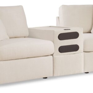 Modmax - Oyster - 3-Piece Sectional With Audio System Console